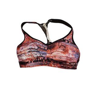 Lululemon Speed Up Bra Dahliascape Multicolor Size 8